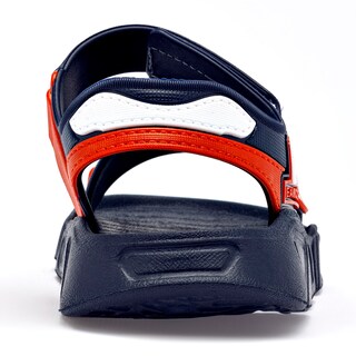 Foto 5 | Foto 5 | Eva Moda Sandalia Marino Blanco Naranja Para Niño