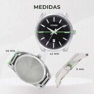 Foto 3 | Foto 3 | Reloj Citizen 60496 Acero Bi1030-53e para Hombre