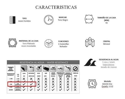 Foto 7 | Foto 7 | Reloj Citizen 60496 Acero Bi1030-53e para Hombre