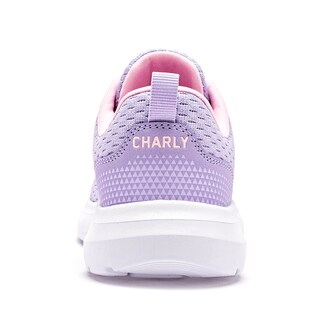 Foto 6 | Foto 6 | Charly Tenis Deportivo Para Niña Lila Agujeta Elastica Running