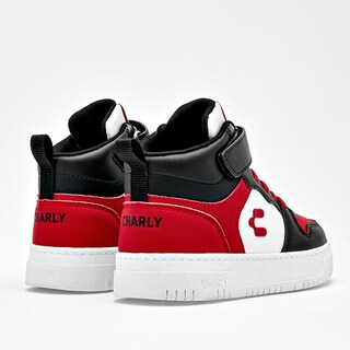 Foto 4 | Foto 4 | Charly Tenis Rojo Negro Blanco Para Niño