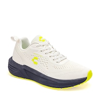 Charly Tenis Deportivo Para Hombre Blanco Running Agujeta Elastica