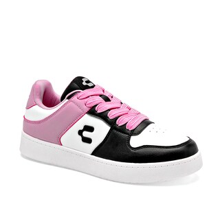 Foto 1 | Foto 1 | Charly Tenis Blanco Negro Rosa Para Mujer