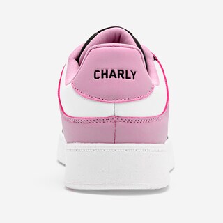Foto 6 | Foto 6 | Charly Tenis Blanco Negro Rosa Para Mujer