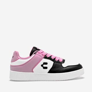 Foto 7 | Foto 7 | Charly Tenis Blanco Negro Rosa Para Mujer