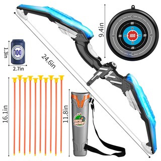 Foto 7 | Foto 7 | Juego de Arco y Flecha Temi con Luz Led 3 a 12 Años - Venta Internacional