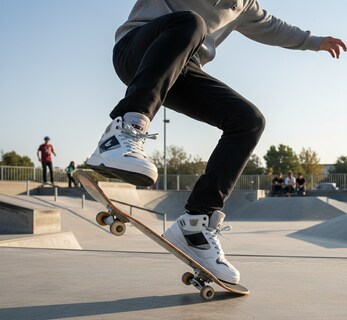 Foto 6 | Foto 6 | Tenis Skate Newk Inverd Latte Negro para Hombre