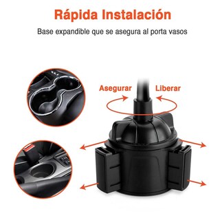 Foto 6 | Foto 6 | Soporte Hypergear Para Auto Ajustable Universal Porta Vasos
