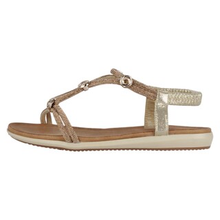 Foto 2 | Foto 2 | Sandalias De Piso Rbcollection Café Para Mujer