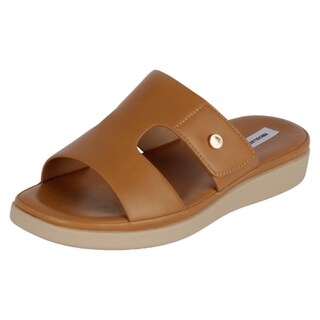 Foto 1 | Foto 1 | Sandalias De Piso Rbcollection Café Para Mujer