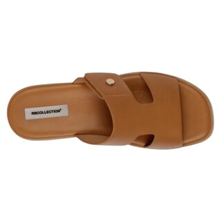 Foto 3 | Foto 3 | Sandalias De Piso Rbcollection Café Para Mujer