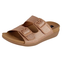 Sandalias De Piso Rbcollection Rosa Para Mujer