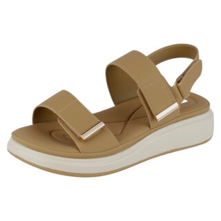 Foto 1 | Foto 1 | Sandalias De Piso Rbcollection Café Para Mujer