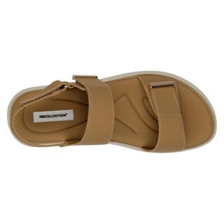 Foto 3 | Foto 3 | Sandalias De Piso Rbcollection Café Para Mujer