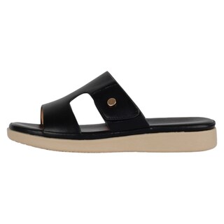 Foto 2 | Foto 2 | Sandalias De Piso Rbcollection Negro Para Mujer