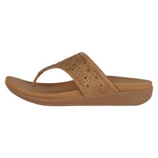 Foto 2 | Foto 2 | Sandalias De Piso Rbcollection Café Para Mujer