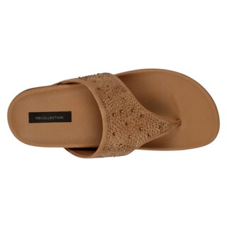 Foto 3 | Foto 3 | Sandalias De Piso Rbcollection Café Para Mujer