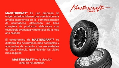 Foto 2 | Foto 2 | Paquete De 4 Llantas 195/70 R14 Mastercraft Ast 91t Cn