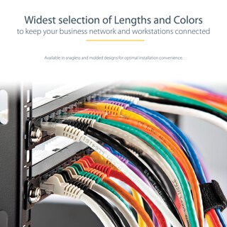 Foto 5 | Foto 5 | Cable Ethernet Startech.com Cat6 15 M Negro 650 Mhz 100 W Poe++ - Venta Internacional.