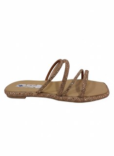 Foto 1 | Foto 1 | Sandalias Slide Golden para Mujer