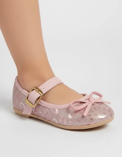 Foto 3 | Foto 3 | Balerinas Golden Shoes Rosa Elegante para Niña