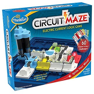 Foto 6 | Foto 6 | Juego de Lógica Thinkfun Circuit Maze Multicolor 60 Desafíos para Mayores de 8 Años
