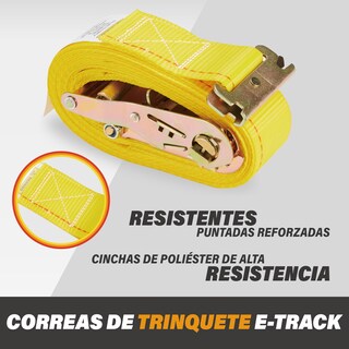 Foto 2 | Foto 2 | Correas de Trinquete E-Track de 2 m 4 Piezas - Venta Internacional