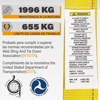 Foto 4 | Foto 4 | Correas de Trinquete E-Track de 2 m 4 Piezas - Venta Internacional