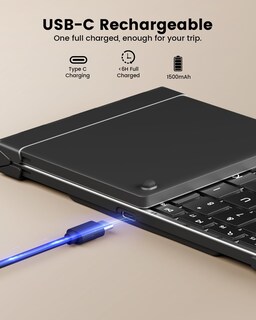 Foto 6 | Foto 6 | Teclado Plegable Protoarc Xk01 Plus Retroiluminado Bluetooth 5.1