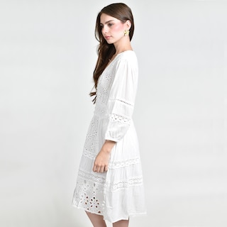 Foto 2 | Foto 2 | Vestido Roman Fashion Boho con Encaje Bordado para Mujer