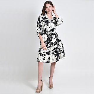 Foto 4 | Foto 4 | Vestido Roman Fashion Camisero Con Estampado Para Mujer