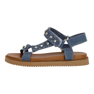 Foto 2 | Foto 2 | Sandalias De Piso Rbcollection Azul Para Mujer