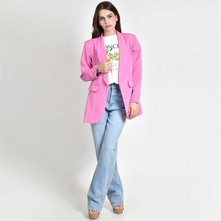 Foto 1 | Foto 1 | Blazer Roman Fashion Manga 3/4 para Mujer