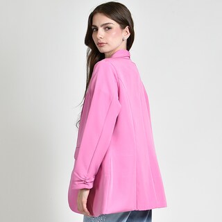 Foto 3 | Foto 3 | Blazer Roman Fashion Manga 3/4 para Mujer