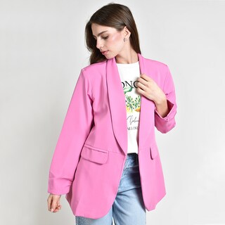 Foto 5 | Foto 5 | Blazer Roman Fashion Manga 3/4 para Mujer