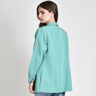 Foto 3 | Foto 3 | Blazer Roman Fashion Manga 3/4 para Mujer