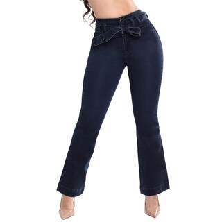 Foto 1 | Foto 1 | Pantalón Boot Cut Savi Jeans Tiro Alto Mezclilla Azul para Mujer