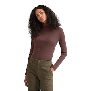 Foto 1 | Foto 1 | Blusa Eddie Bauer Favorite Cuello Alto Para Mujer Naranja