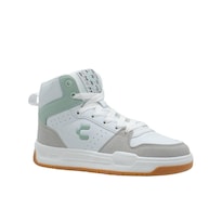 Tenis Bota Charly Urbano Moda Casual Blanco para Dama