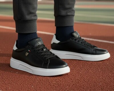 Foto 3 | Foto 3 | Tenis Caballero Lamborghini 7784 Negro Casual