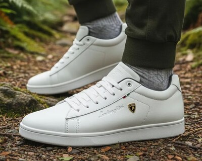 Foto 4 | Foto 4 | Tenis Caballero Lamborghini 7785 Blanco Casual