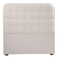 Cabecera Rogga Creta Crema King Size