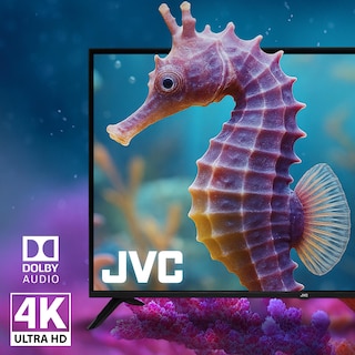 Foto 7 | Foto 7 | Jvc Pantalla Televisión Smart Tv 50 Pulgadas Led 4k Uhd Roku Frameless Dolby Audio 4 Hdmi 2 Usb 1 Av Si50urf