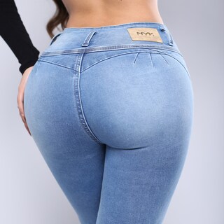 Foto 5 | Foto 5 | Pantalón Skinny Corto Mezclilla Ajustado con Stretch para Mujer