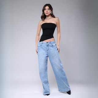 Foto 4 | Foto 4 | Jeans De Dama Recto Savi Jeans Sb4701c Tiro Alto Azul