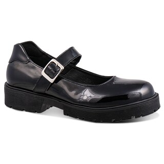 Foto 1 | Foto 1 | Zapato Escolar Plataforma Niñas Y Adolescentes Dominiq 2765 Charol Negro Ligeros