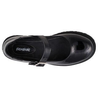 Foto 6 | Foto 6 | Zapato Escolar Plataforma Niñas Y Adolescentes Dominiq 2765 Charol Negro Ligeros