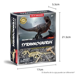 Foto 2 | Foto 2 | Set Excavación T Rex Fosiles Dinosaurio Juguete Paleontologo