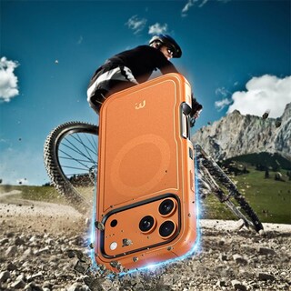 Foto 6 | Foto 6 | Funda Mybat Maverick Rogue para iPhone 17 Pro Max - Naranja