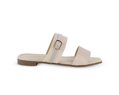 Foto 2 | Foto 2 | Sandalia Gabriela's Beige 530612 con Hebilla para Mujer